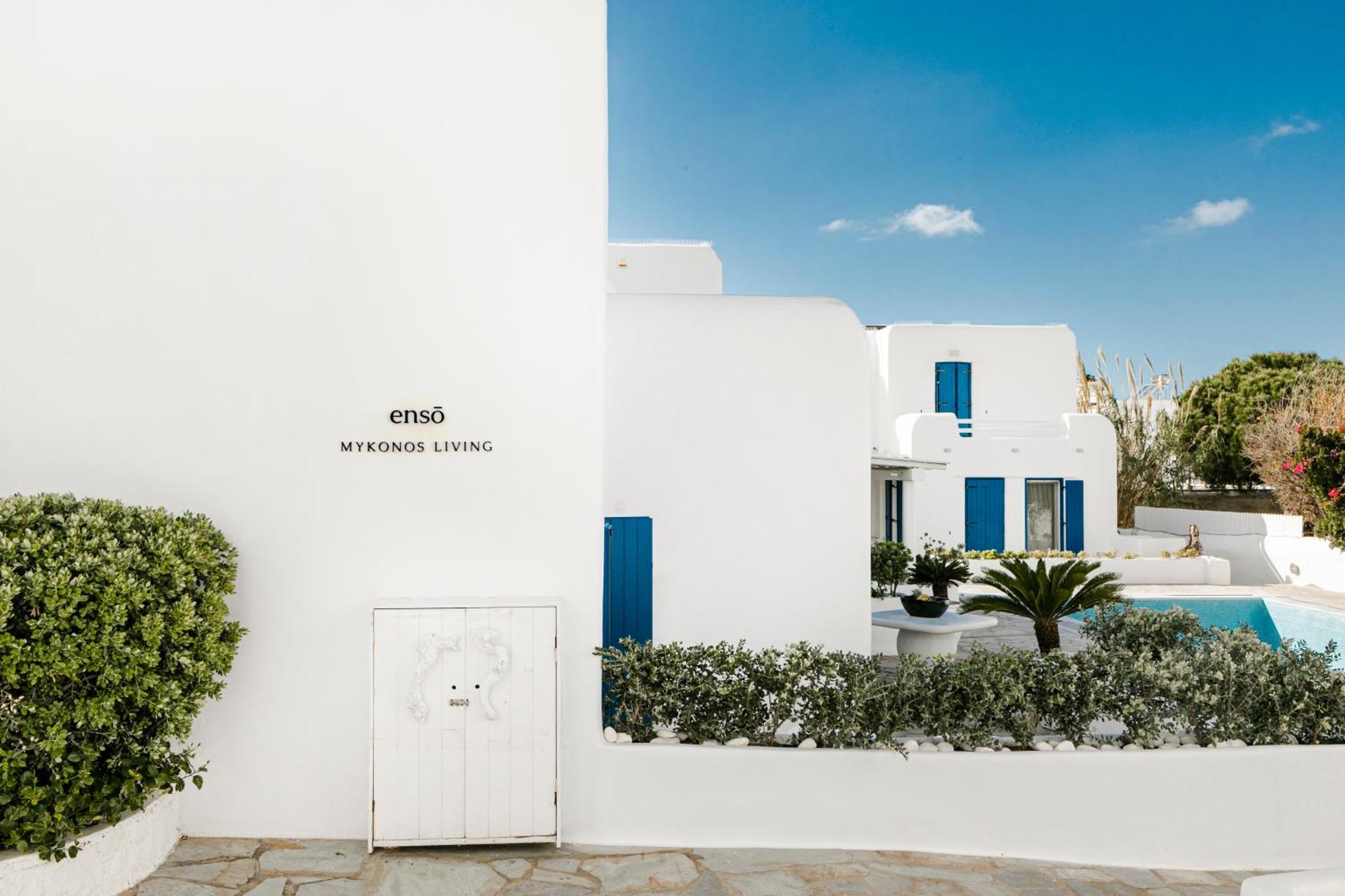 Enso Mykonos Living Apartment Mykonos Town Exterior foto