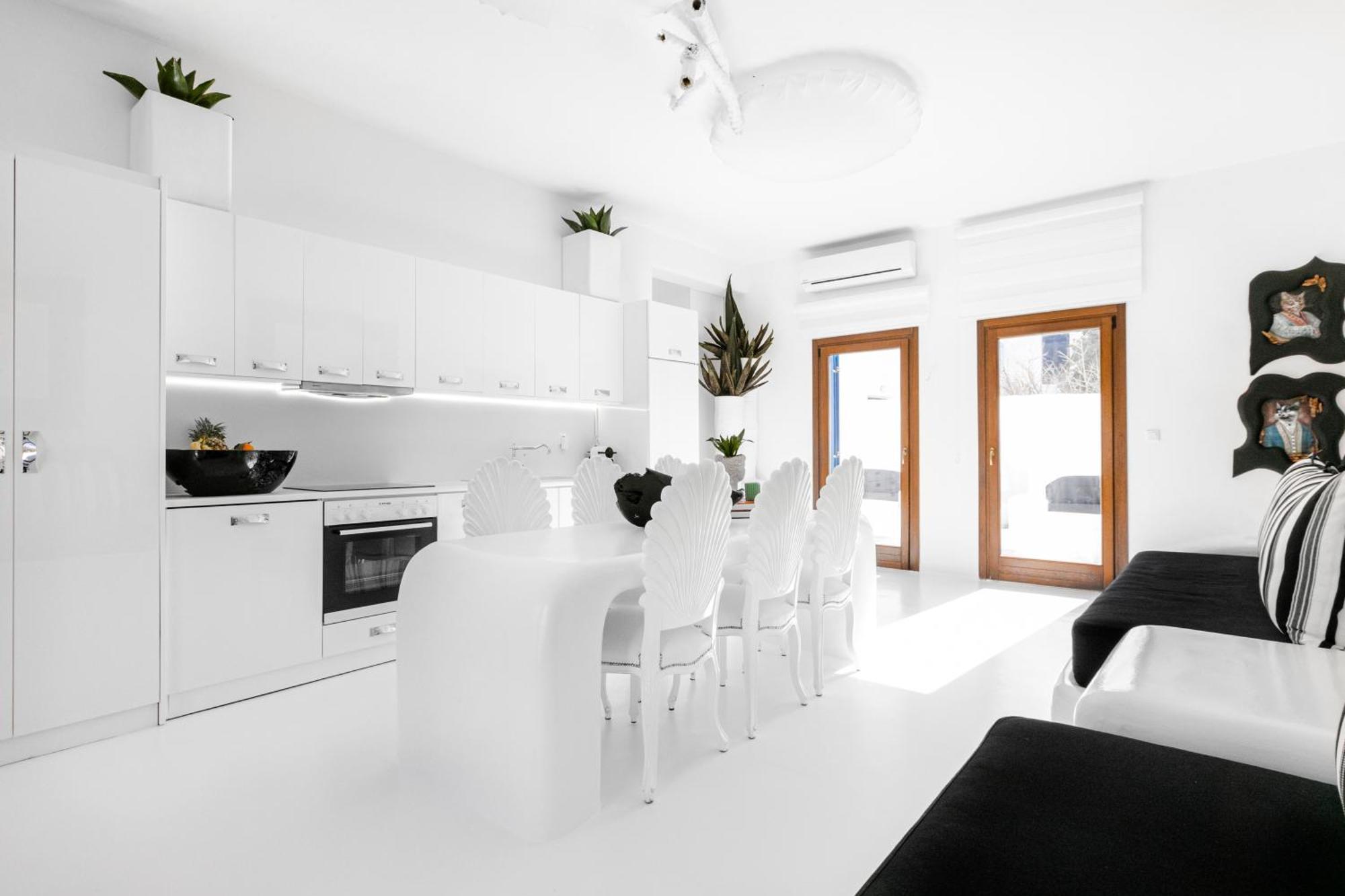 Enso Mykonos Living Apartment Mykonos Town Exterior foto