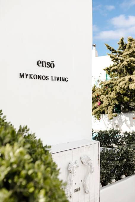 Enso Mykonos Living Apartment Mykonos Town Exterior foto
