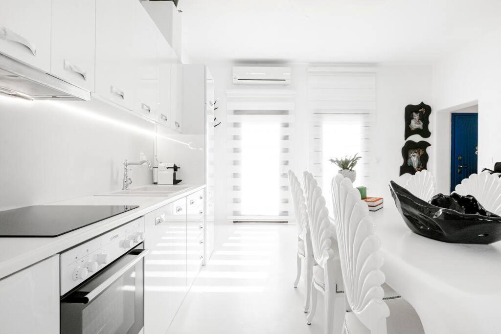 Enso Mykonos Living Apartment Mykonos Town Exterior foto