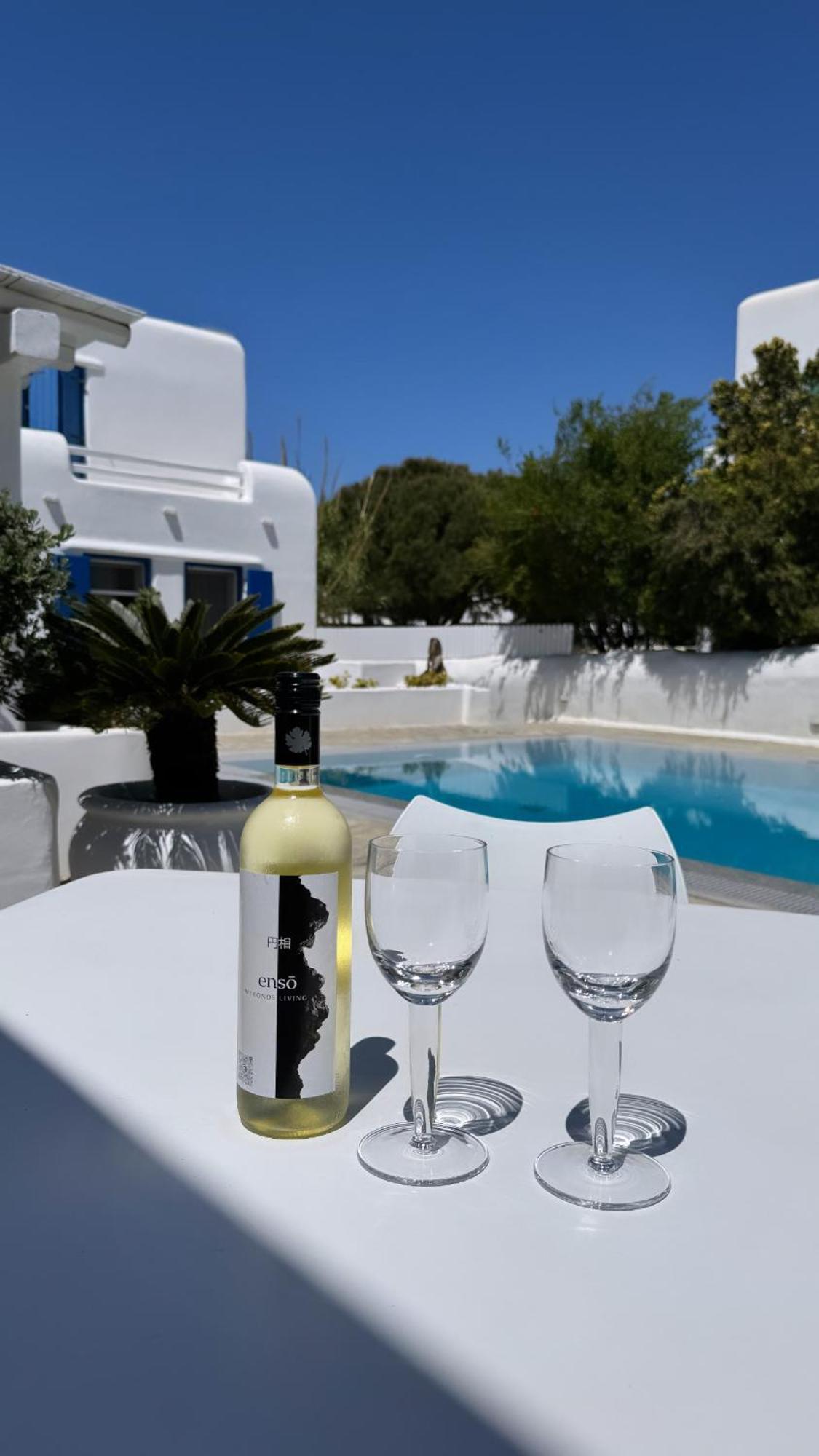 Enso Mykonos Living Apartment Mykonos Town Exterior foto